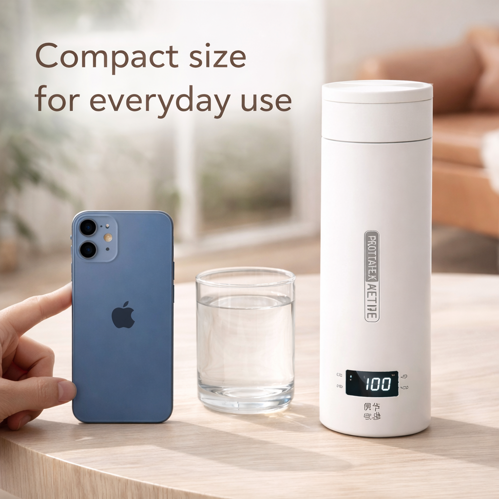 Portable Electric Heating Bottle – 450ML