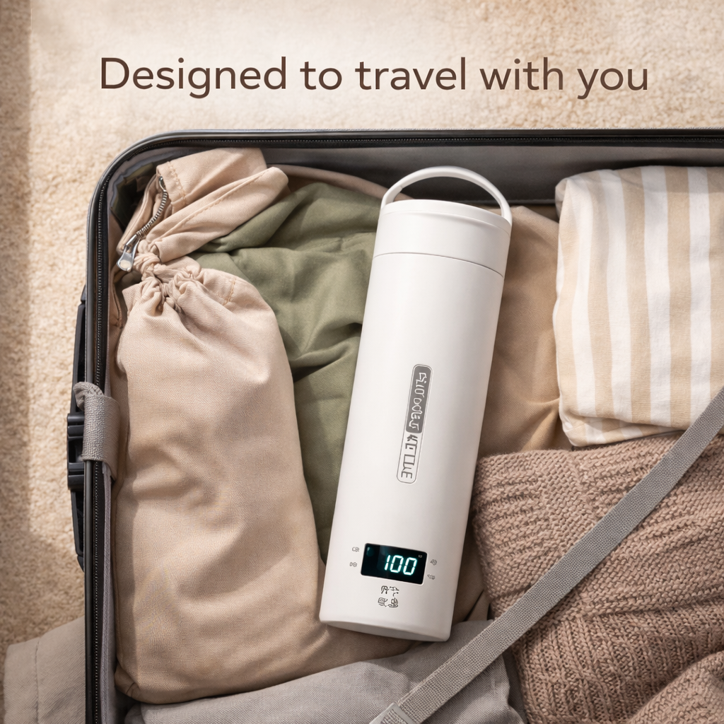 Portable Electric Heating Bottle – 450ML